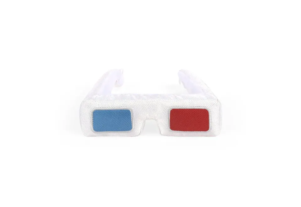 P.L.A.Y. Hollywoof Cinema 3-Dog Glasses hundleksak mjuk med pip
