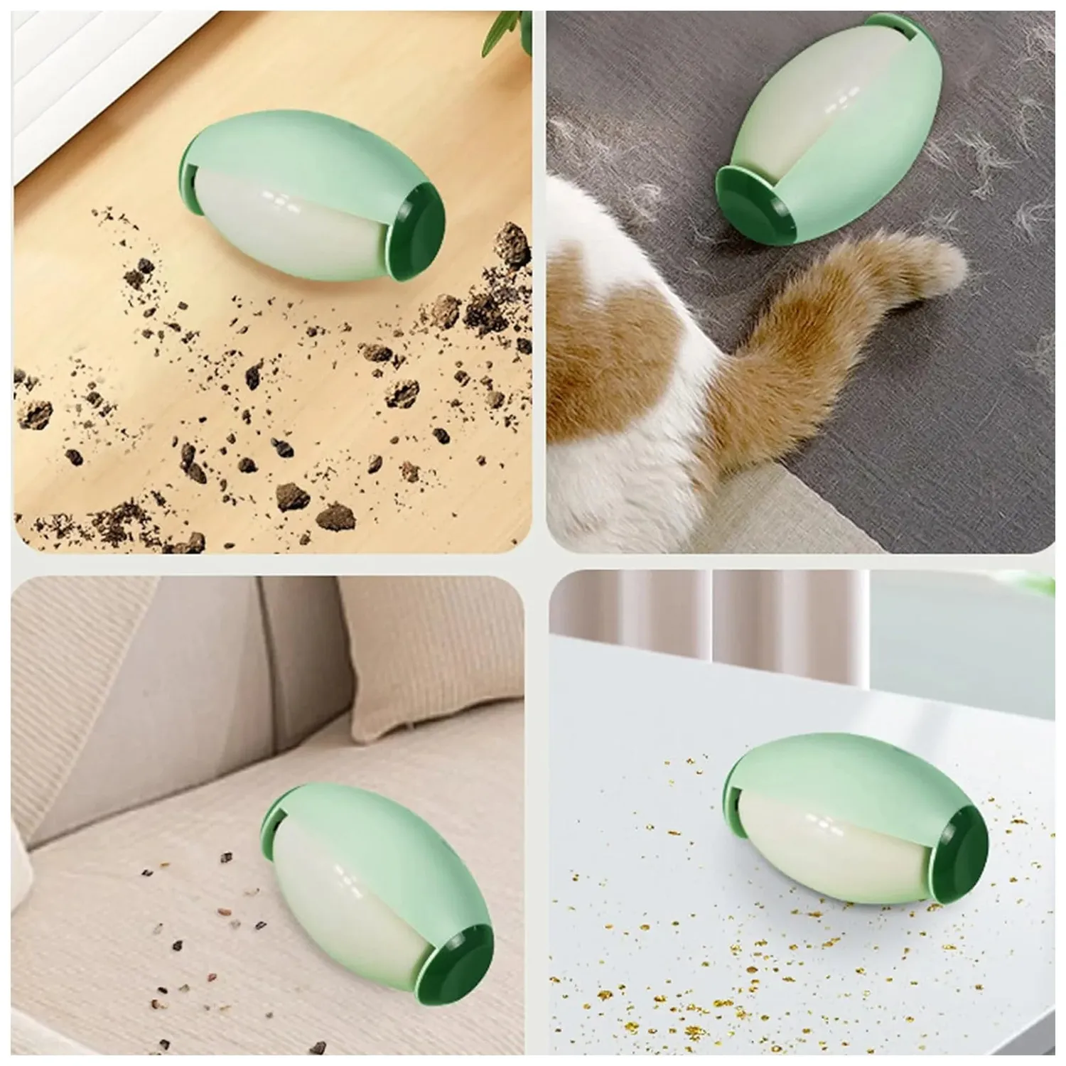 Pawtato pälsroller hund tvättbar silikon 1-pack