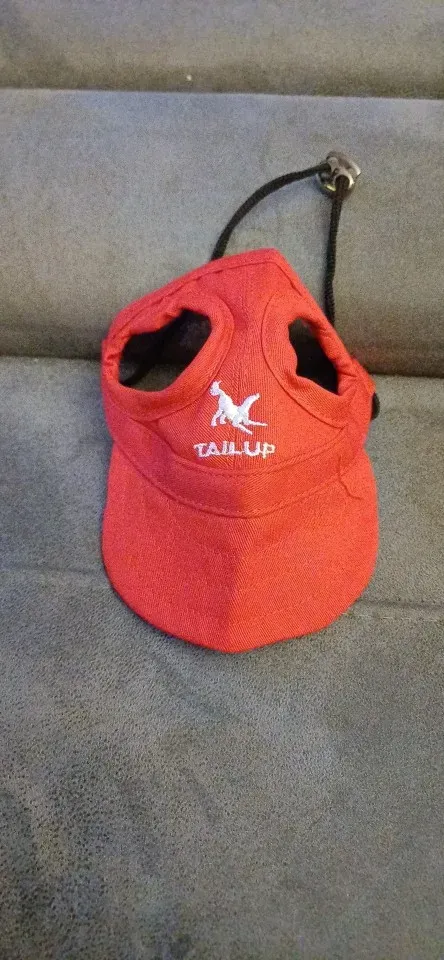 Pawtato Adjustable Sun Visor hundkeps med öronhål