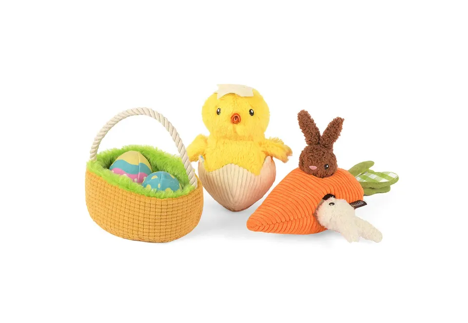 P.L.A.Y. Hippity Hoppity hundleksaksset mjuk 3-delar