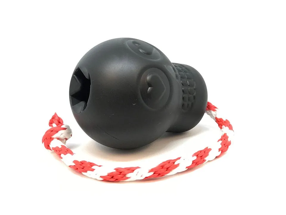 SodaPup USA-K9 Magnum Skull tuggleksak large svart hård