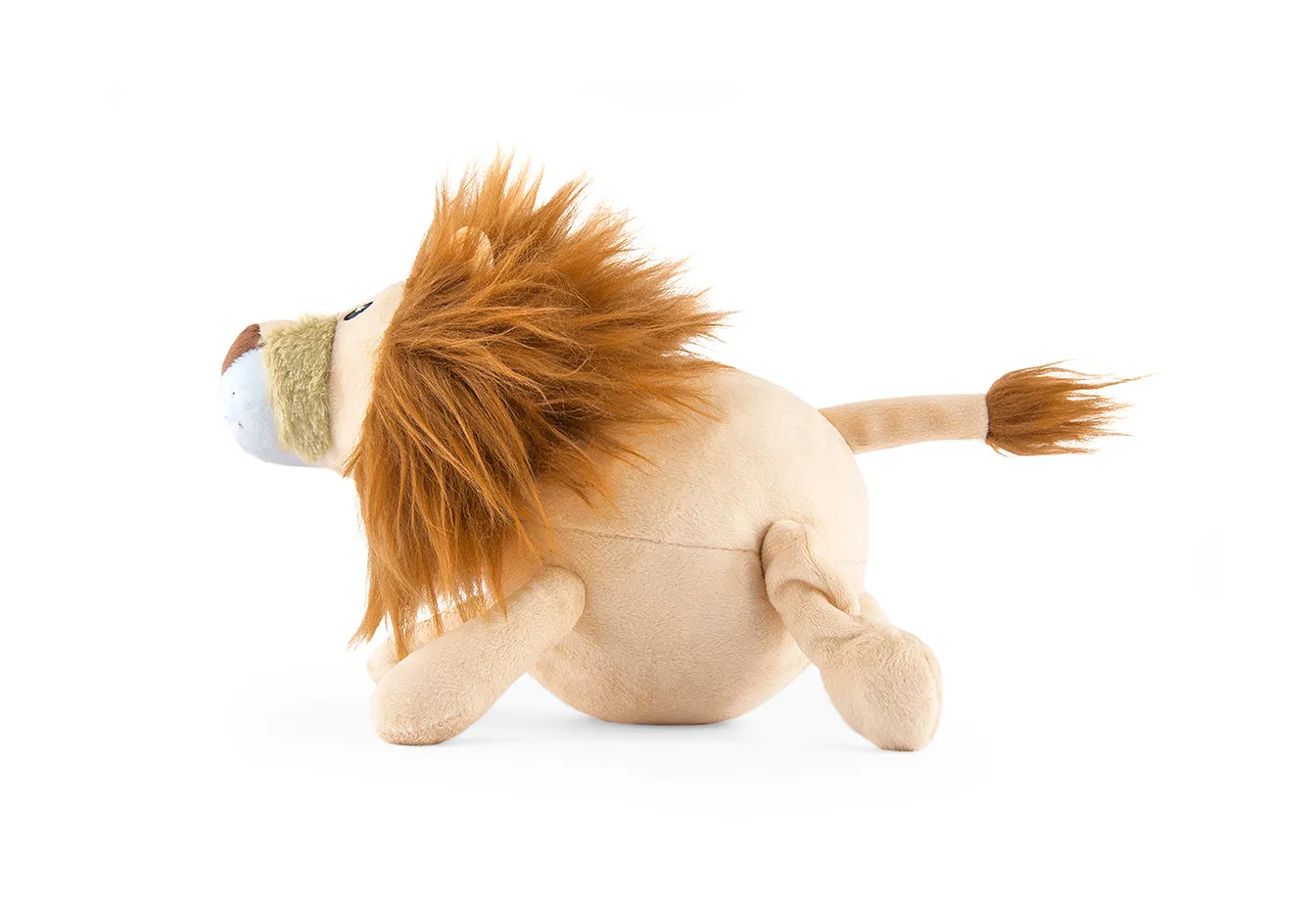 P.L.A.Y. Big Five of Africa Lion hundleksak stor brun med pip