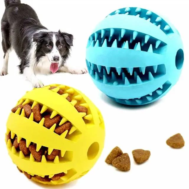 Pawtato godisboll hund 7 cm orange gummi
