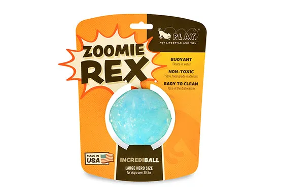 P.L.A.Y. ZoomieRex IncrediBall flytande hundboll