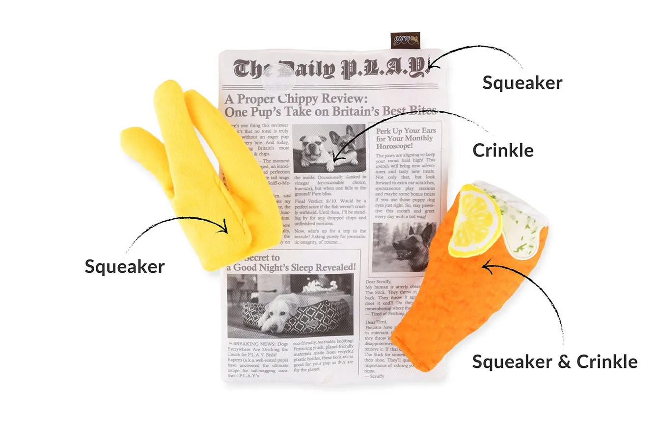 P.L.A.Y. International Classic Chippy Chews mjuk prassel