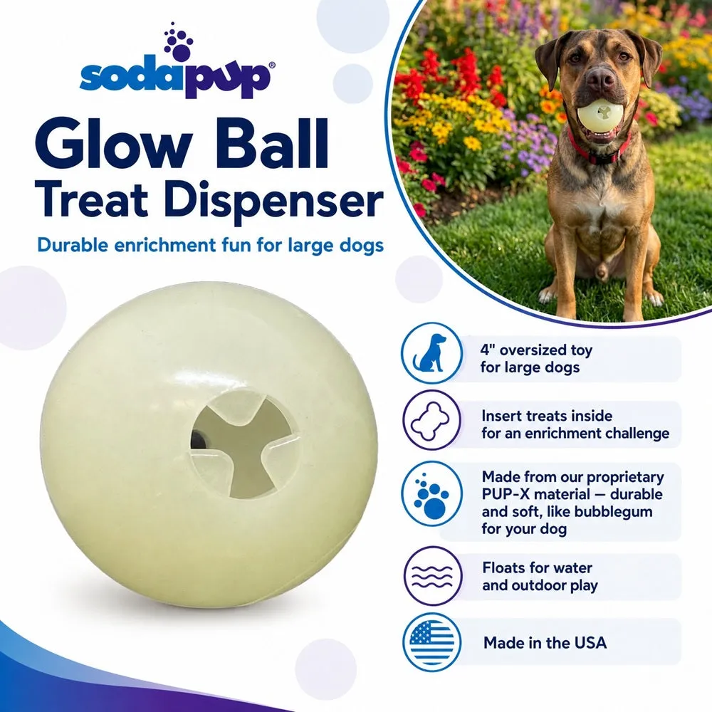SodaPup PUP-X boll 4 tum godisboll glow