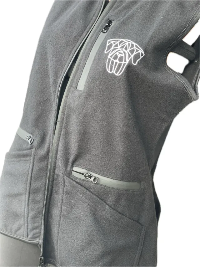 NewDog Träningsväst fleece fickor XS-XXL