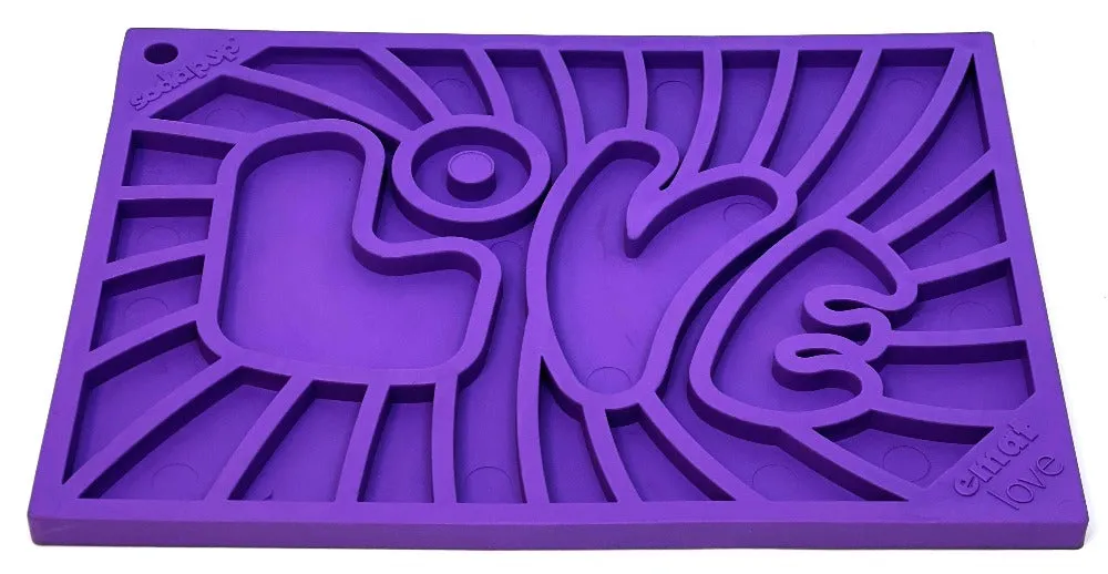 SodaPup Groovy Love slickmatte small lila lugnande