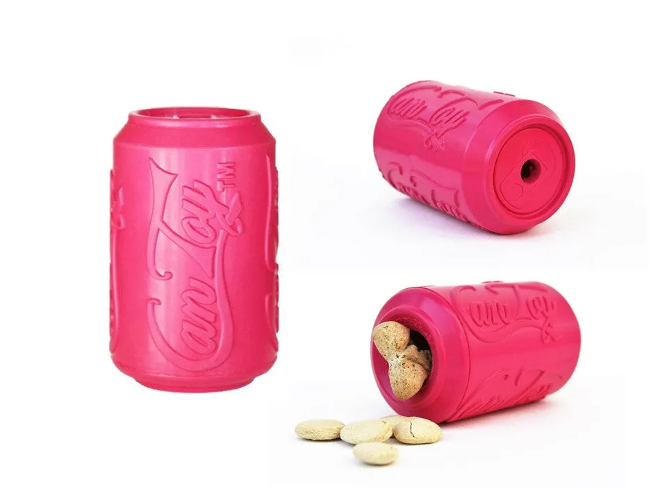 SodaPup Puppy Can tuggleksak small rosa för valpar