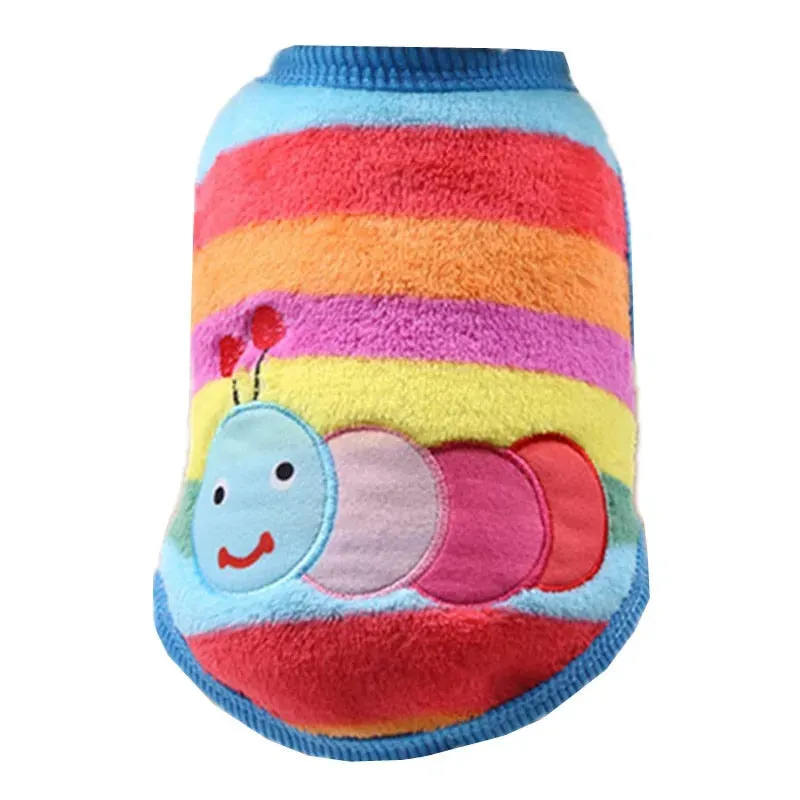 Pawtato Embroidered hundtröja kanin fleece XS
