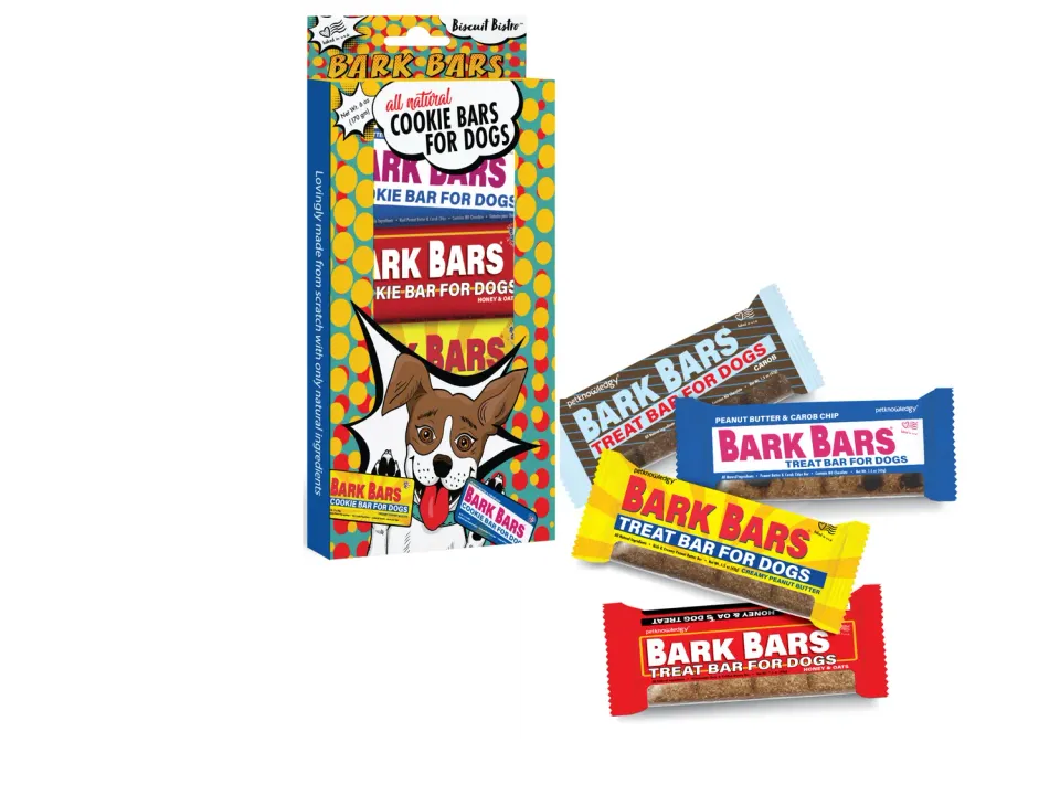 Spunky Pup Bark Bar hundgodis peanut butter singelbar