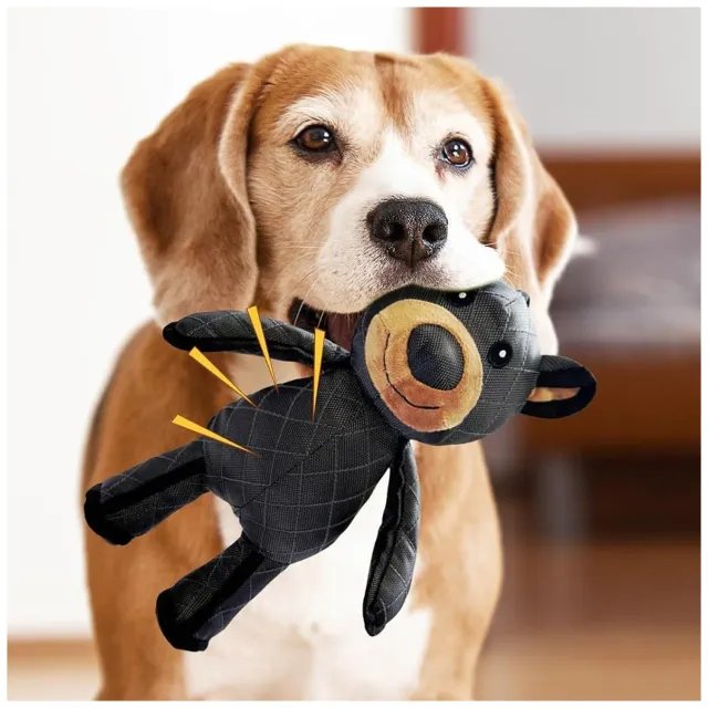 Pawtato Bear mjuk hundleksak med pip