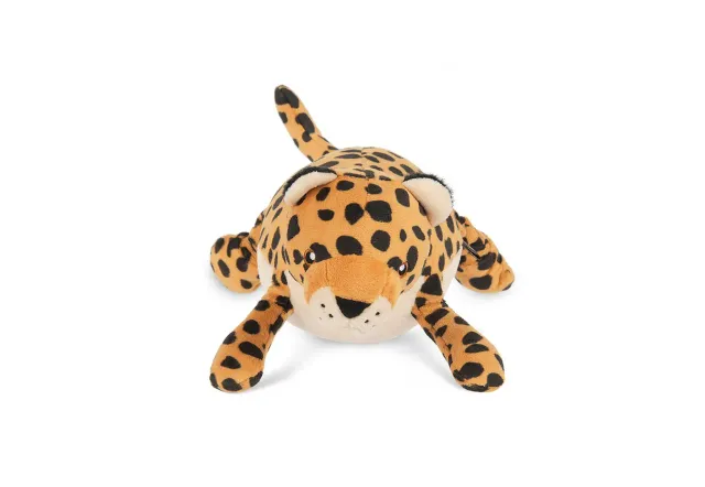 P.L.A.Y. Big Five of Africa Leopard hundleksak stor brun med pip