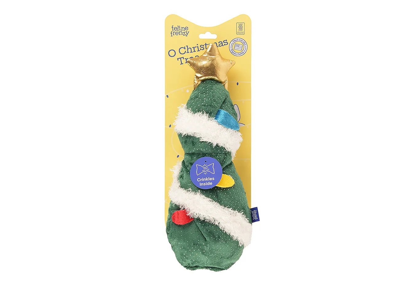 P.L.A.Y. Feline Frenzy O Christmas Tree kattleksak kattmynta