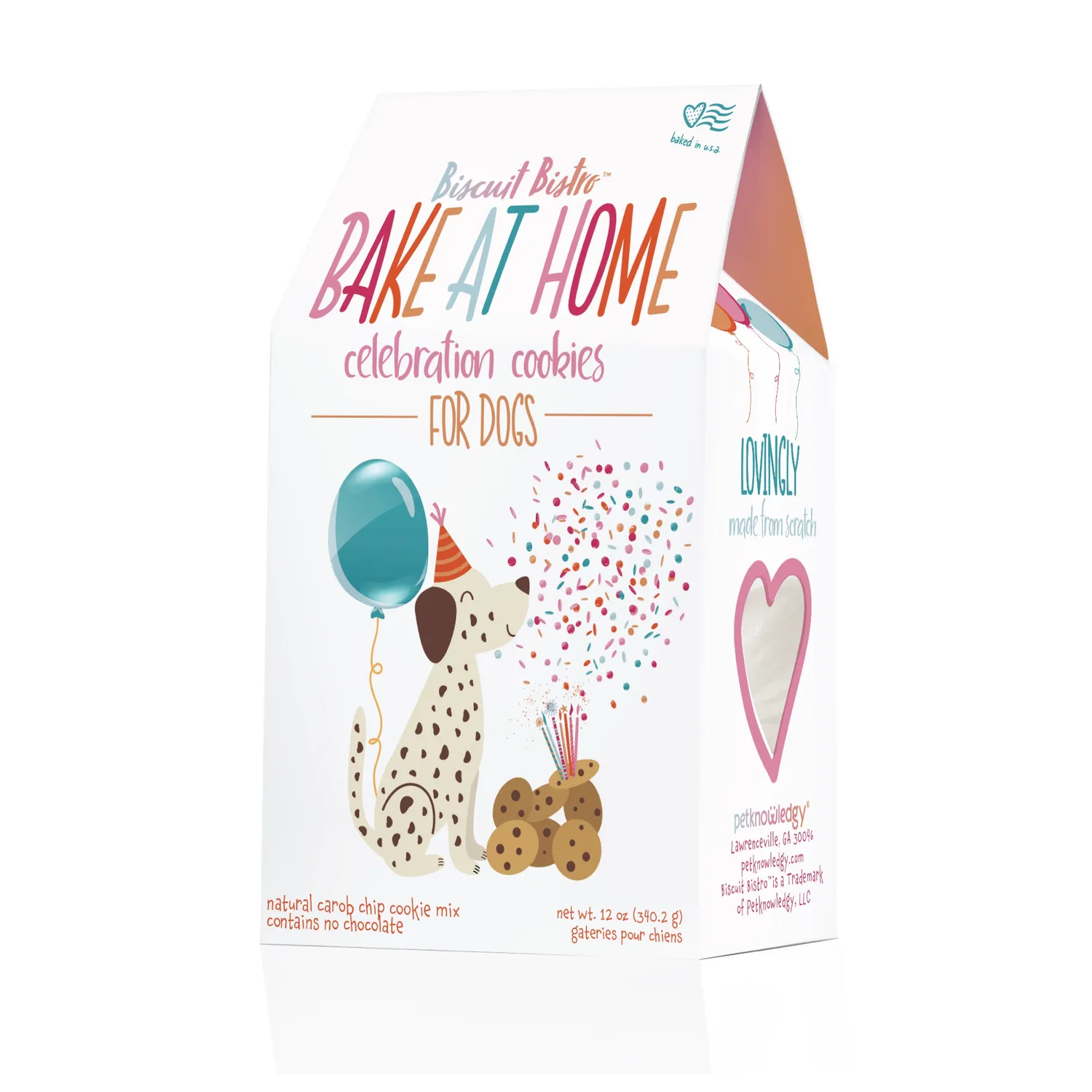 Spunky Pup Bake at Home Kits hundkex Celebration Cookies