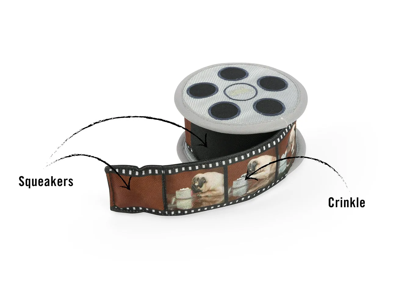 P.L.A.Y. Hollywoof Momo's Movie Reel mjuk hund small