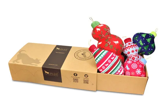 P.L.A.Y. Santa's Little Squeakers plyschleksak 5-pack