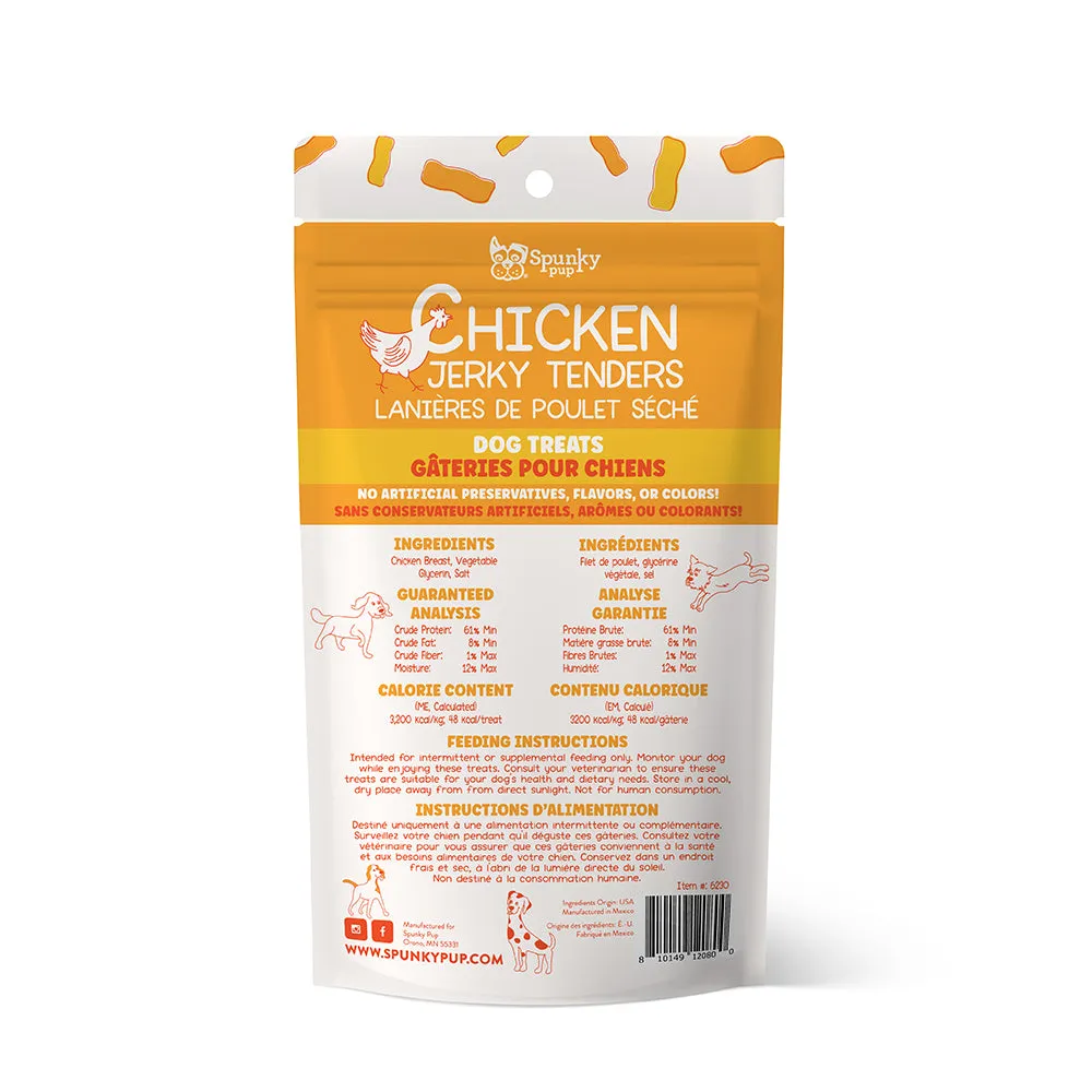 Spunky Pup Chicken Jerky Tenders hundgodis kyckling 12 oz