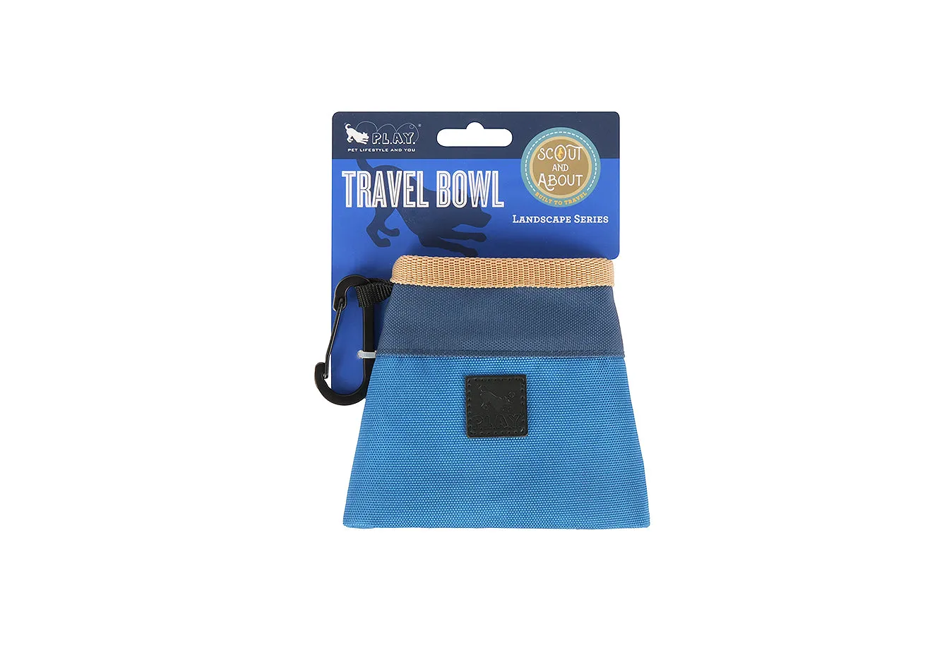 P.L.A.Y. Landscape Series Travel Bowl reseskål 2,3L Sunrise
