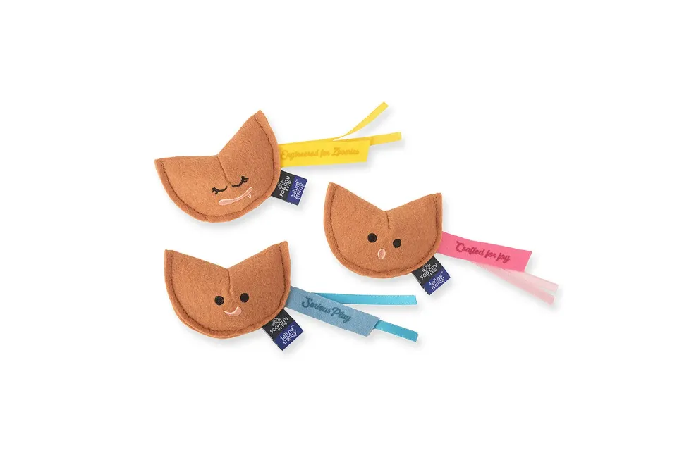 P.L.A.Y. Feline Frenzy Fortune Whiskers kattleksak kattmynta 3-pack
