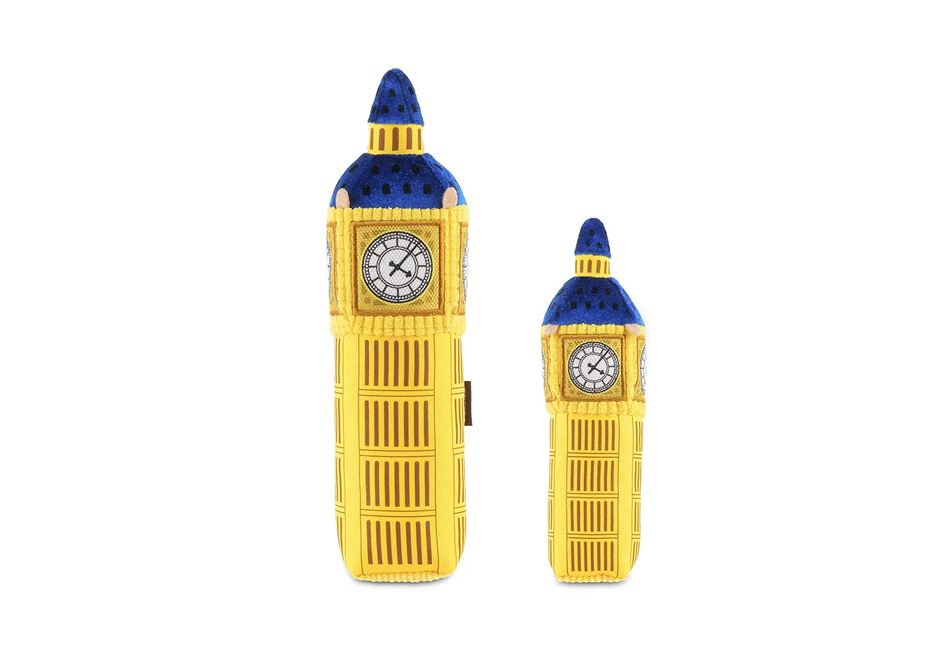 P.L.A.Y. Totally Touristy Big Ben hundleksak gul med skratt