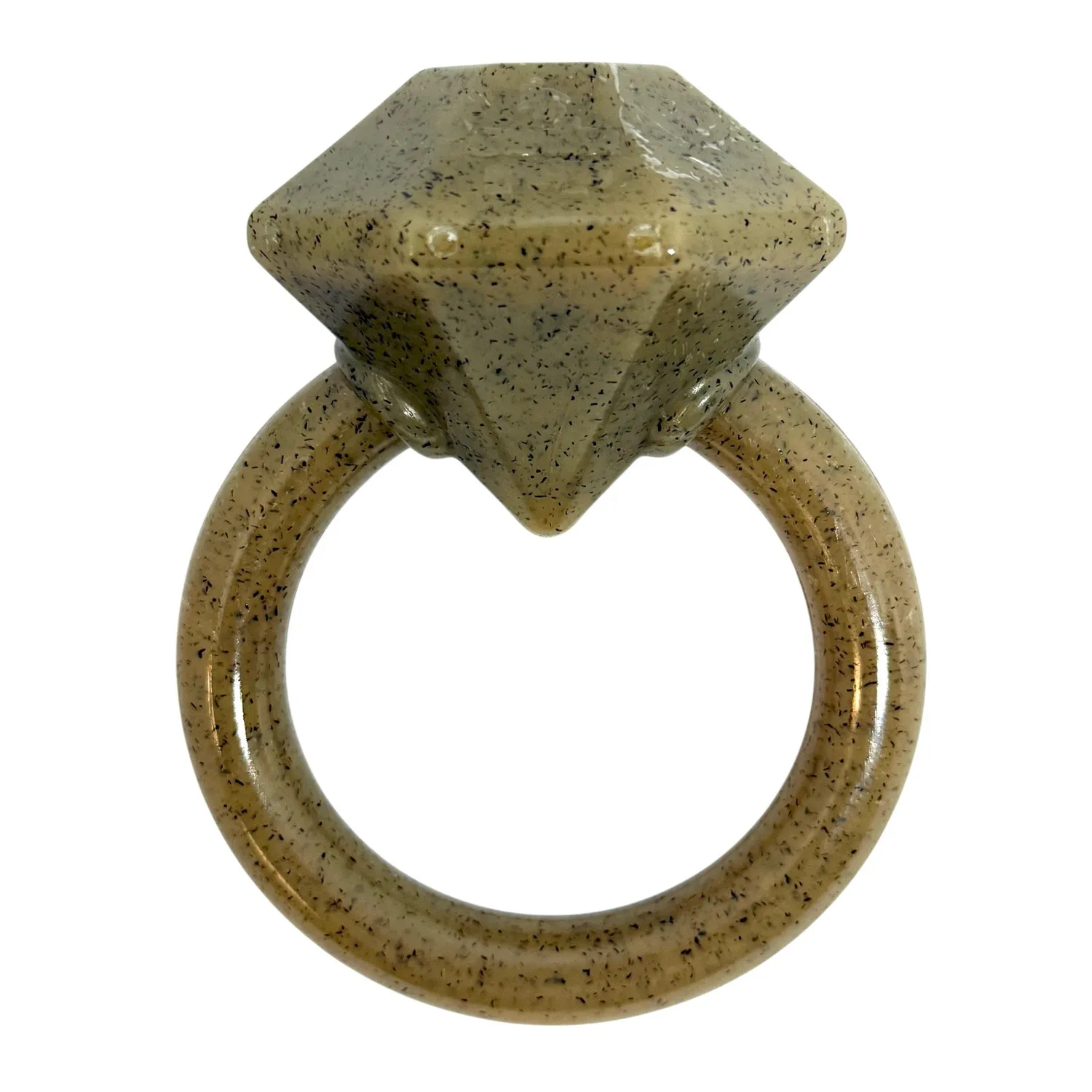 SodaPup Diamond Ring tuggleksak valp nylon röd
