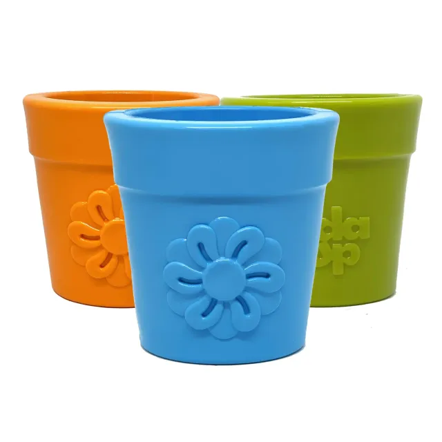 SodaPup Flower Pot aktiveringsleksak large 3-pack