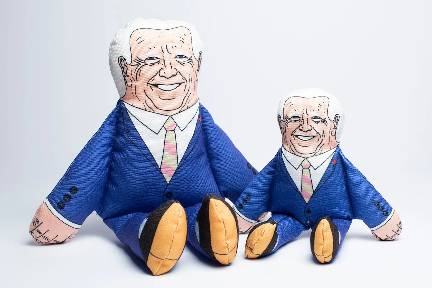 Pet Hates Toys Joe Biden hundleksak regular med pip