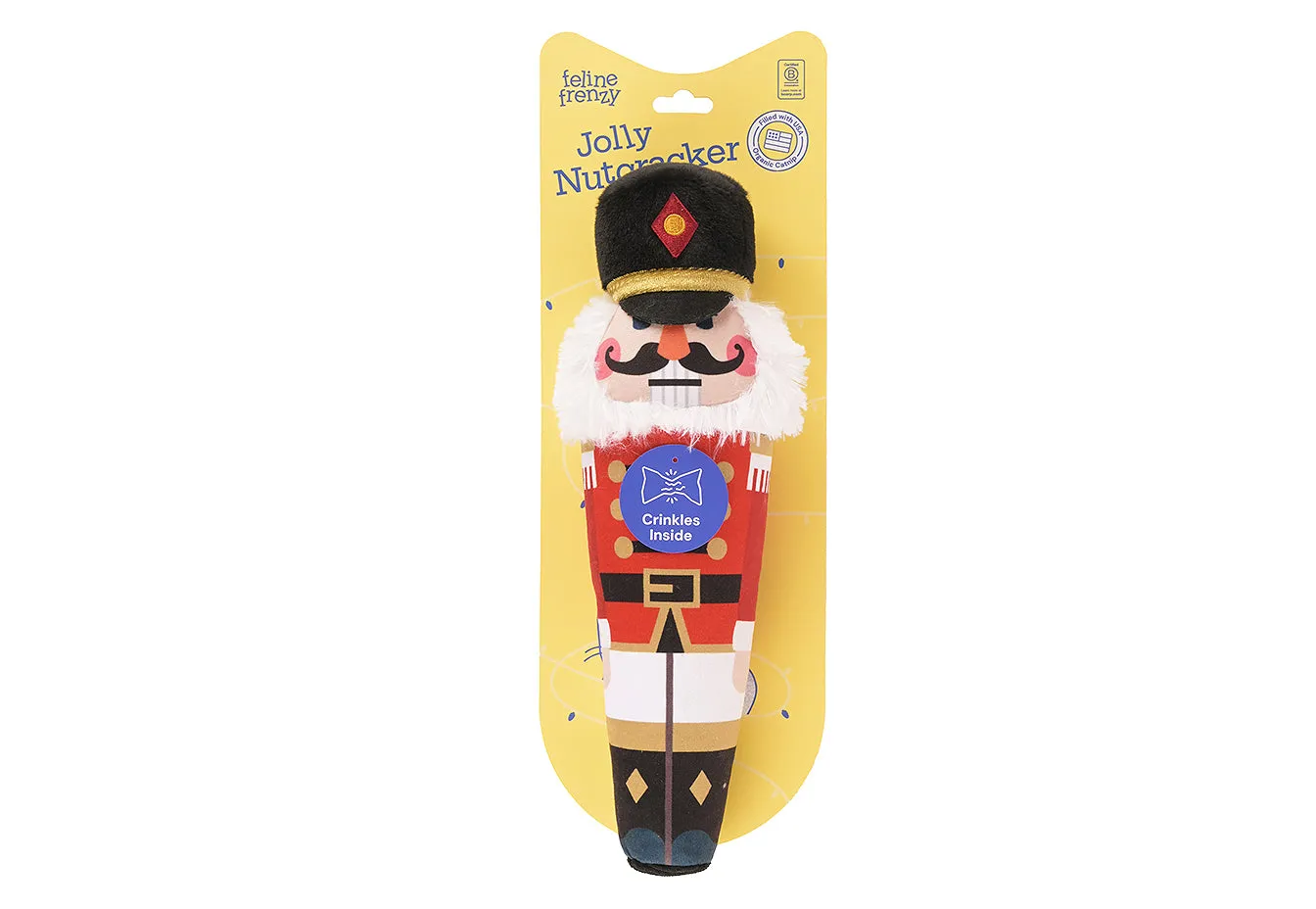 P.L.A.Y. Feline Frenzy Jolly Nutcracker kattleksak kicker