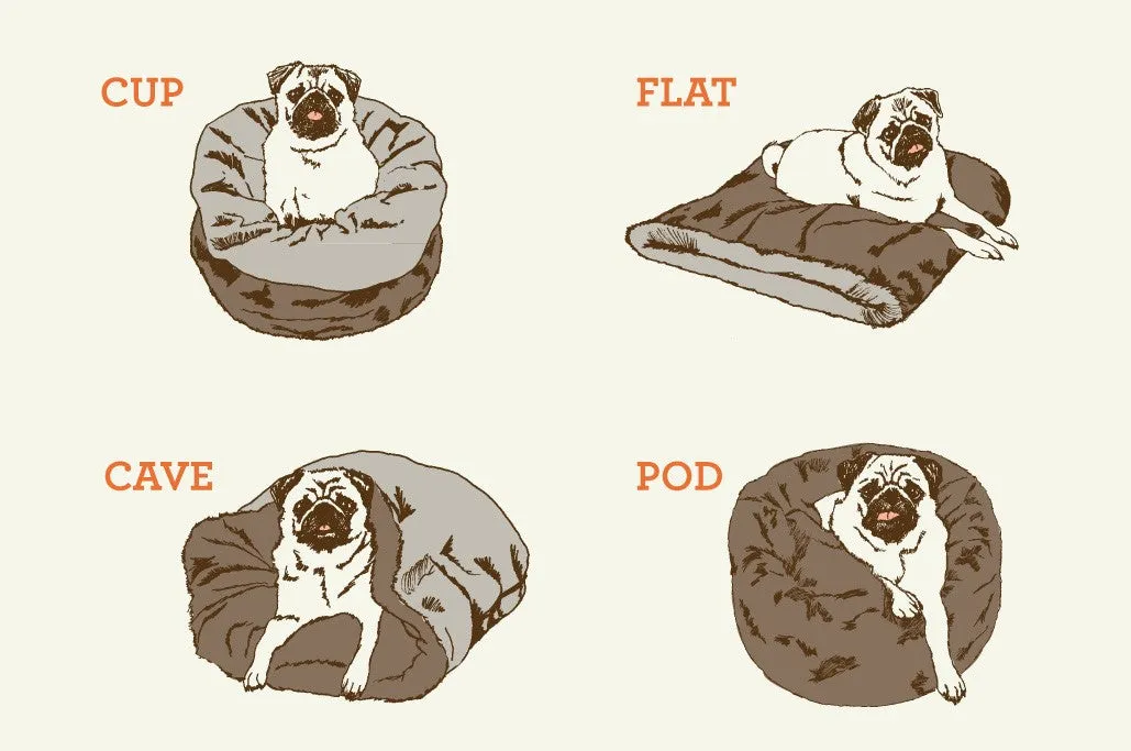 P.L.A.Y. Snuggle Bed hundbädd kattbädd mjuk bädd