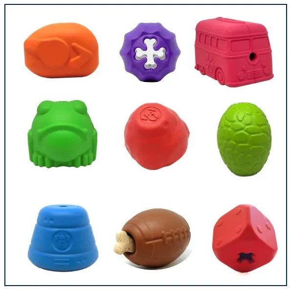 SodaPup Seconds hundleksak 10-pack gummi