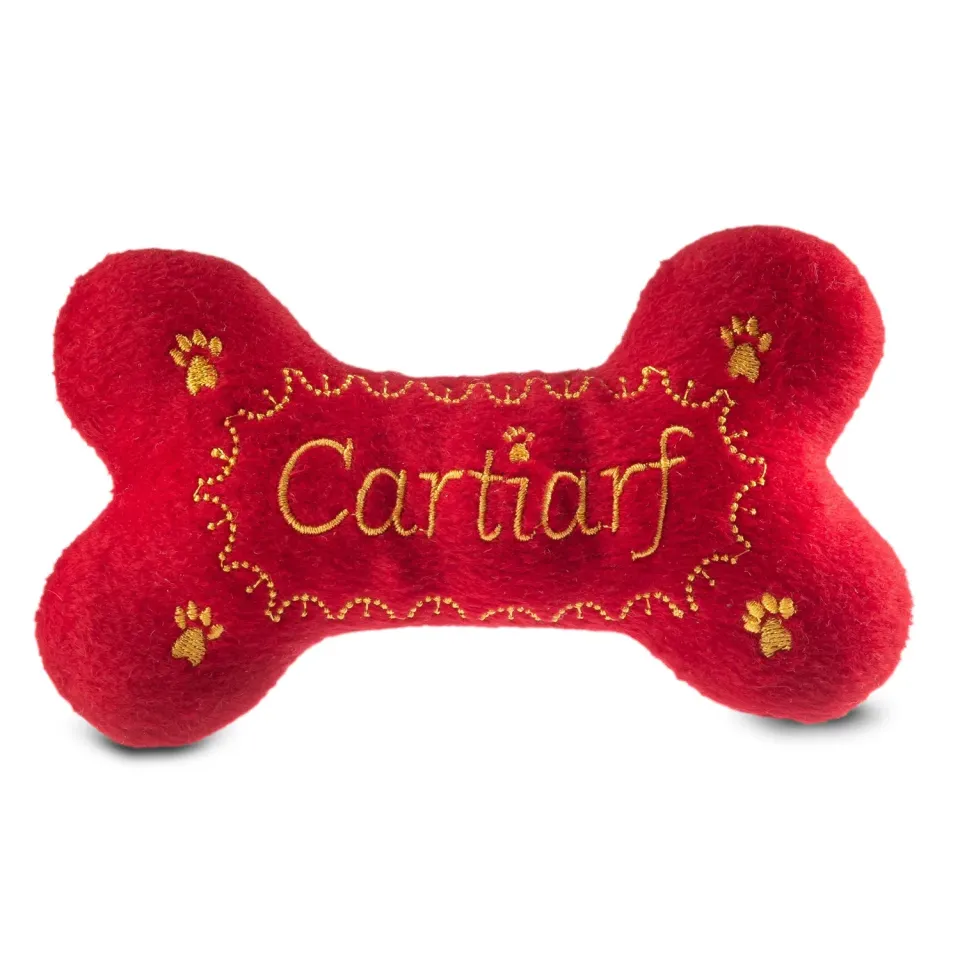Dog Diggin Designs Cartiarf Bone hundleksak mjuk plysch