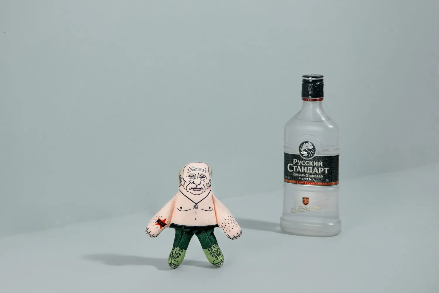 Pet Hates Toys Vladimir Putin kattleksak med kattmynta