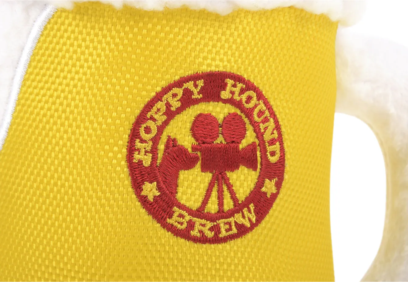 P.L.A.Y. Hollywoof Hoppy Hound Brew mjuk hund gul