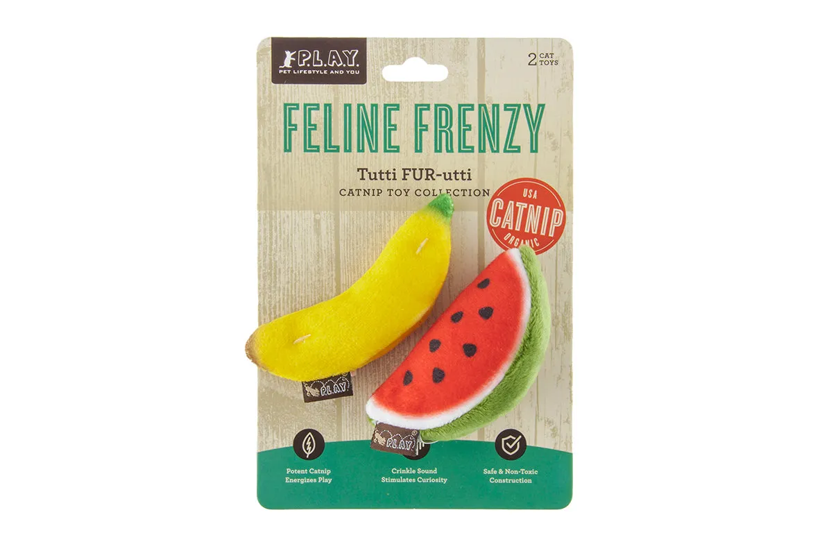 P.L.A.Y. Feline Frenzy Tutti Fur-utti kattleksak kattmynta