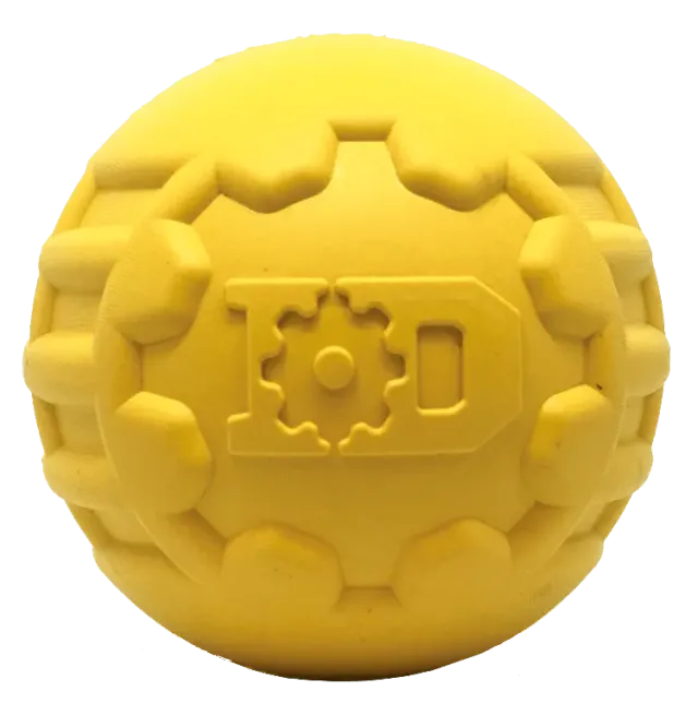 SodaPup Industrial Ball boll gul large