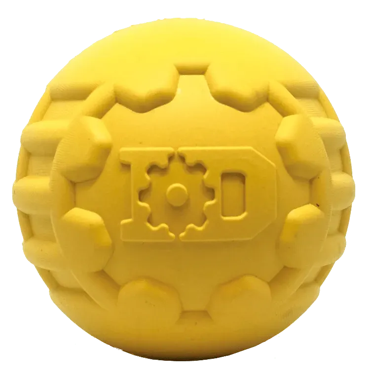 SodaPup Industrial Ball boll gul large