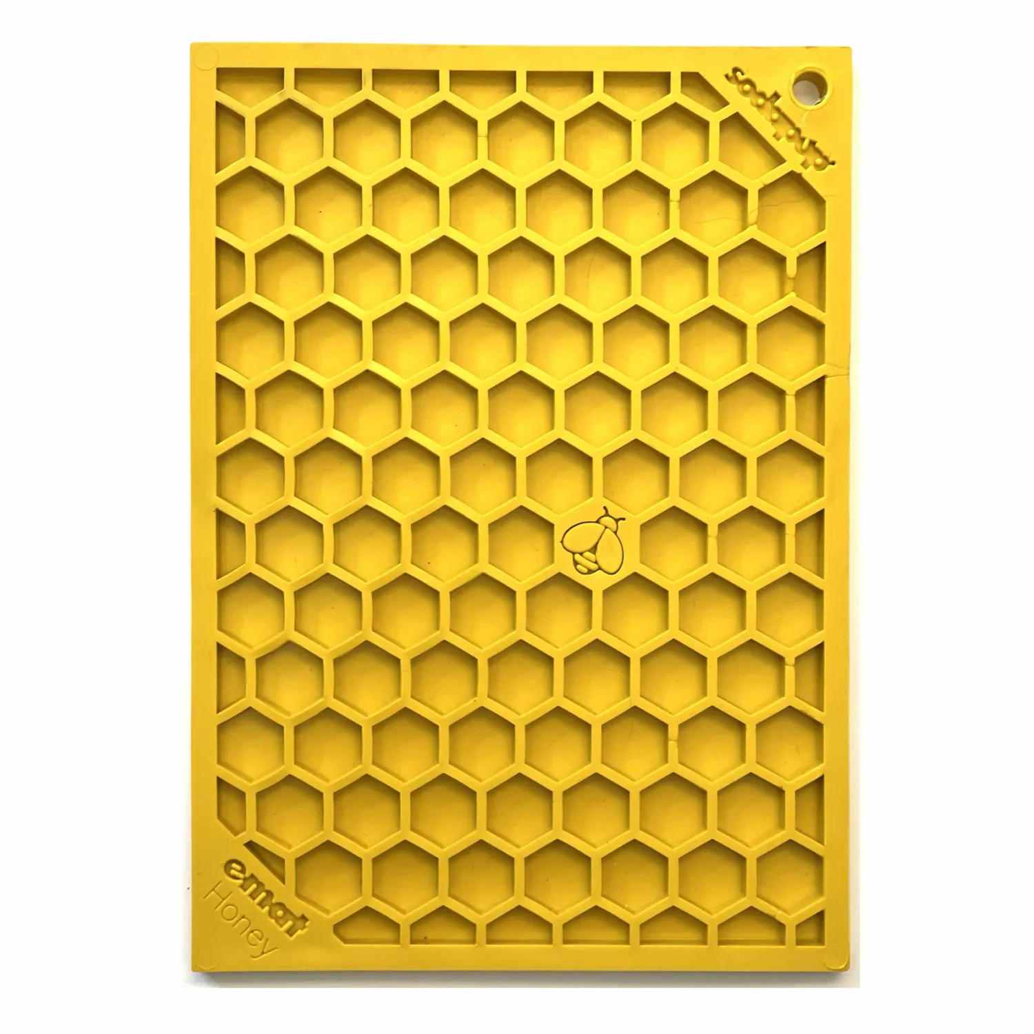 SodaPup Honeycomb eMat slickmatta large gul svår
