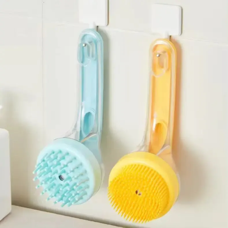 Pawtato Shampoo Dispensing badborste hund grön mjuk