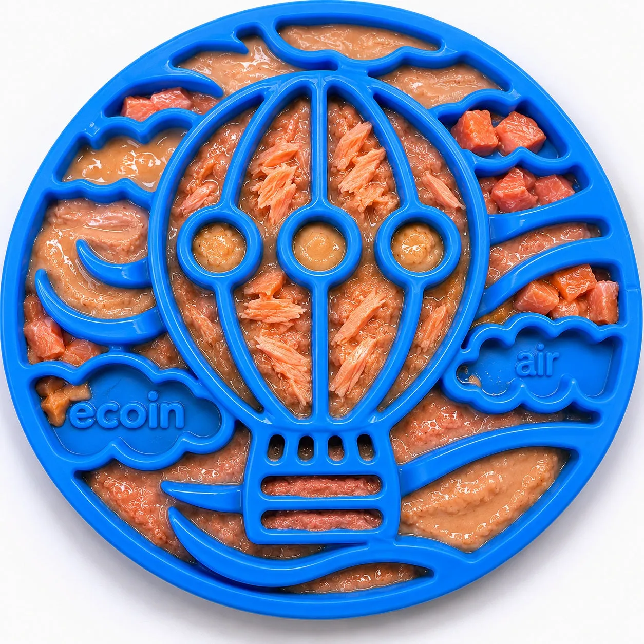 SodaPup eCoin Air Nylon slickmatta blå tuggtålig