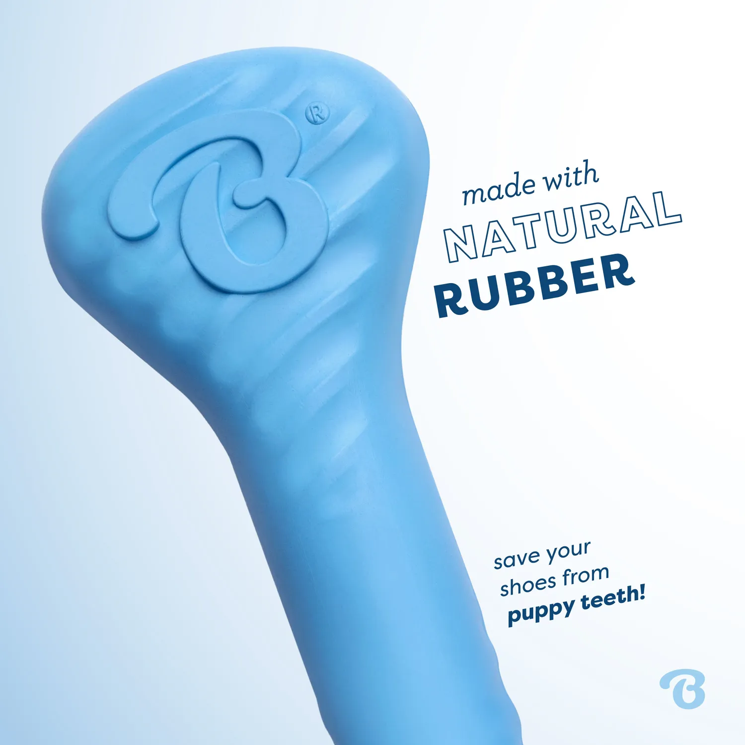 Benebone Puppy Bone tuggben tiny gummi
