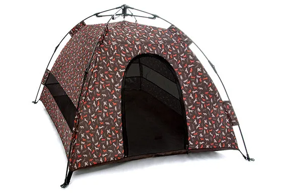 P.L.A.Y. Scout & About Outdoor Dog Tent hundtält Mocha