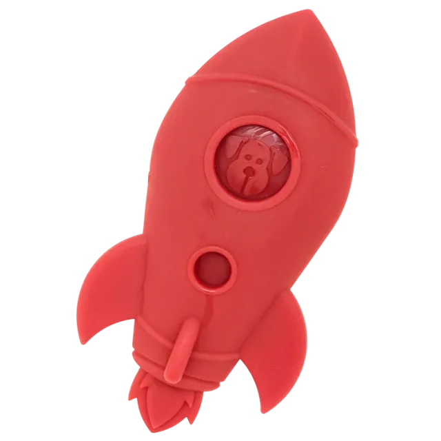 SodaPup Rocket Ship tuggleksak nylon hård tugg 7-36 kg