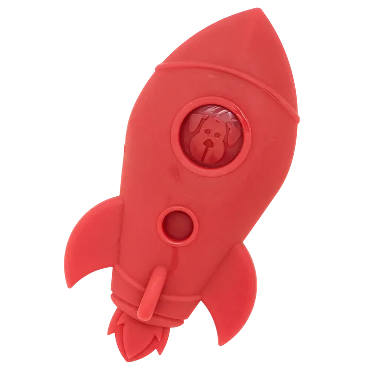 SodaPup Rocket Ship tuggleksak nylon hård tugg 7-36 kg