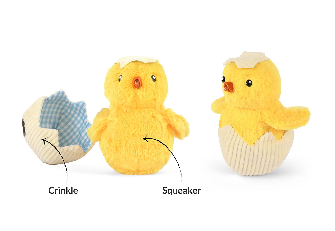P.L.A.Y. Hippity Hoppity Chick Me Out hundleksak prassel