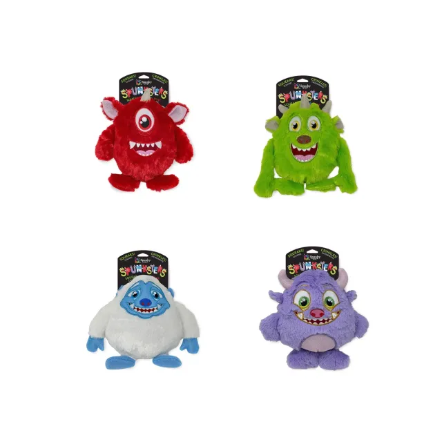 Spunky Pup Spunksters gosedjur gron 23 cm med pip