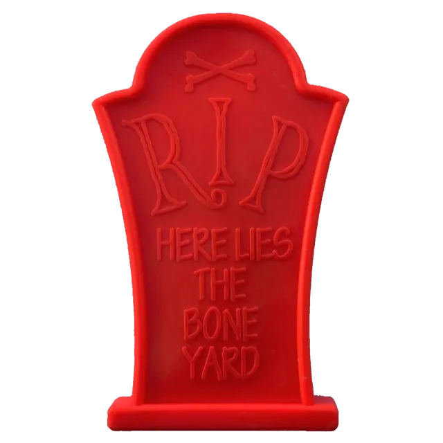 SodaPup Headstone tuggleksak nylon orange hårda bitare