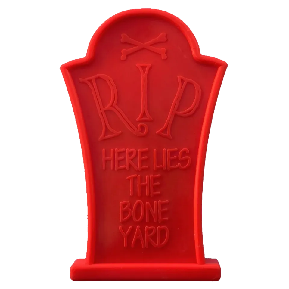 SodaPup Headstone tuggleksak nylon orange hårda bitare