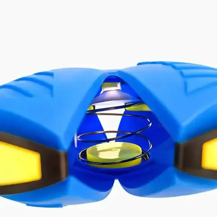 Pawtato Light-Up Flying Saucer hundleksak studs med ljus