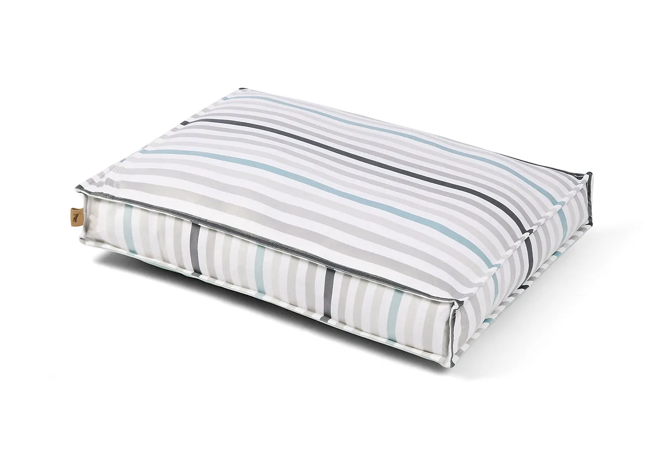 P.L.A.Y. Seaside Boxy Bed hundbädd randig sammet